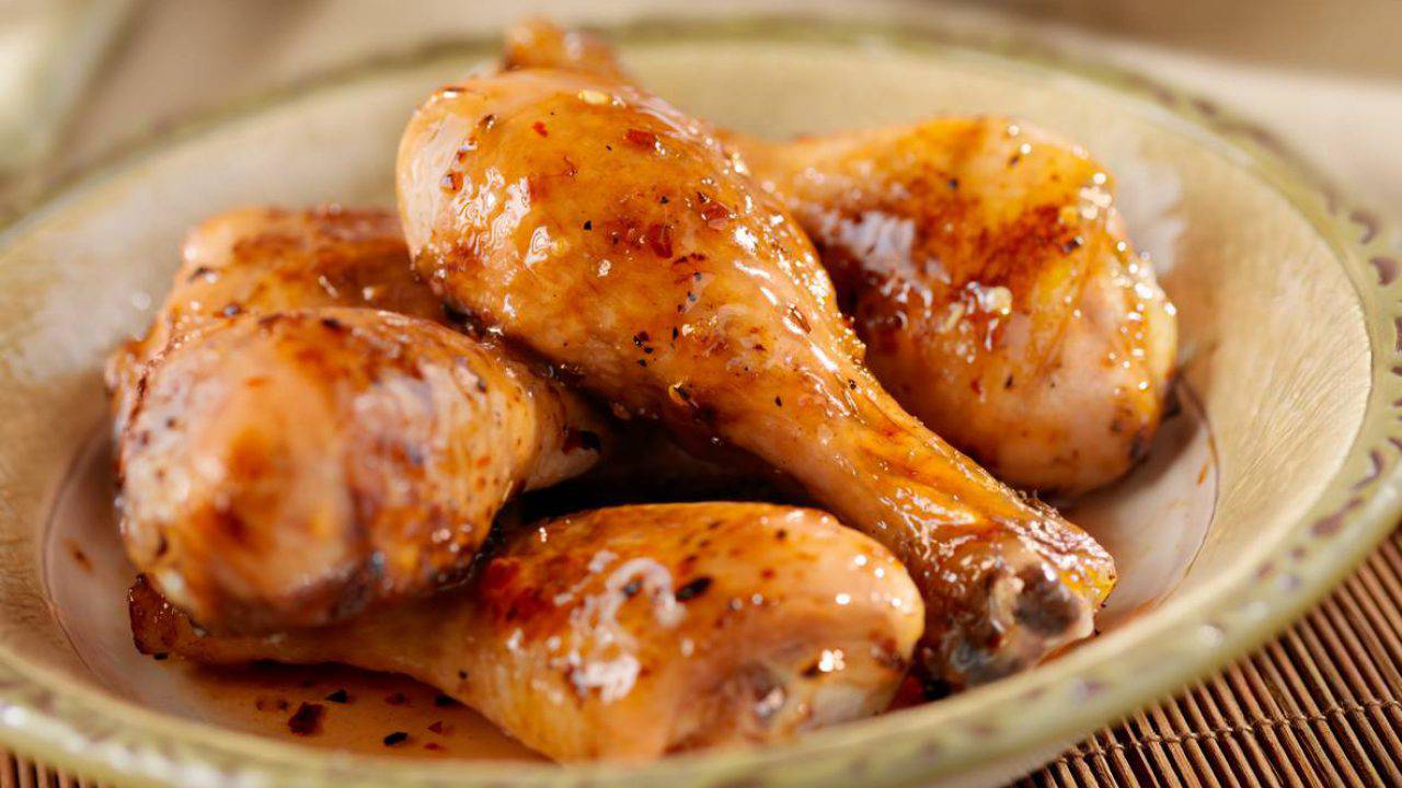 Fusi di pollo al miele